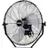 Alt View 13. NewAir - 4000 CFM 18" Outdoor High Velocity Floor or Wall Mounted Fan with 3 Fan Speeds and Adjustable Tilt Head - Black.