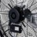 Alt View Zoom 14. NewAir - 4000 CFM 18" Outdoor High Velocity Floor or Wall Mounted Fan with 3 Fan Speeds and Adjustable Tilt Head - Black.