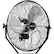 Angle. NewAir - 4000 CFM 18" Outdoor High Velocity Wall Mounted Fan with 3 Fan Speeds and Adjustable Tilt Head - Black.