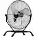 Angle. NewAir - 4650 CFM 20" Outdoor High Velocity Floor or Wall Mounted Fan with 3 Fan Speeds and Adjustable Tilt Head - Black.