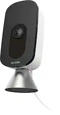 Front. ecobee - SmartCamera with voice control - Black/White.