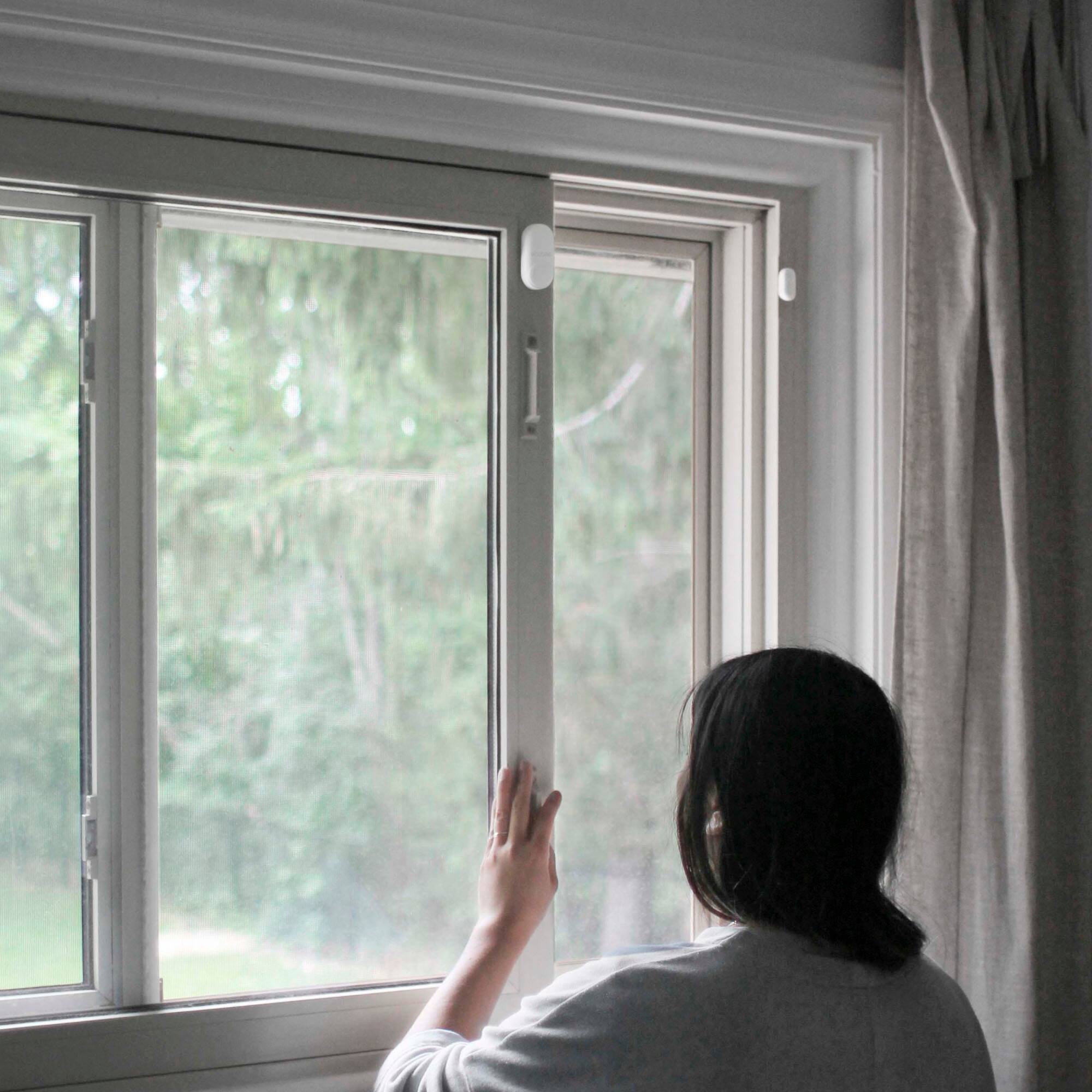 Alt View 14. ecobee - SmartSensor for Doors and Windows (2-Pack) - White.