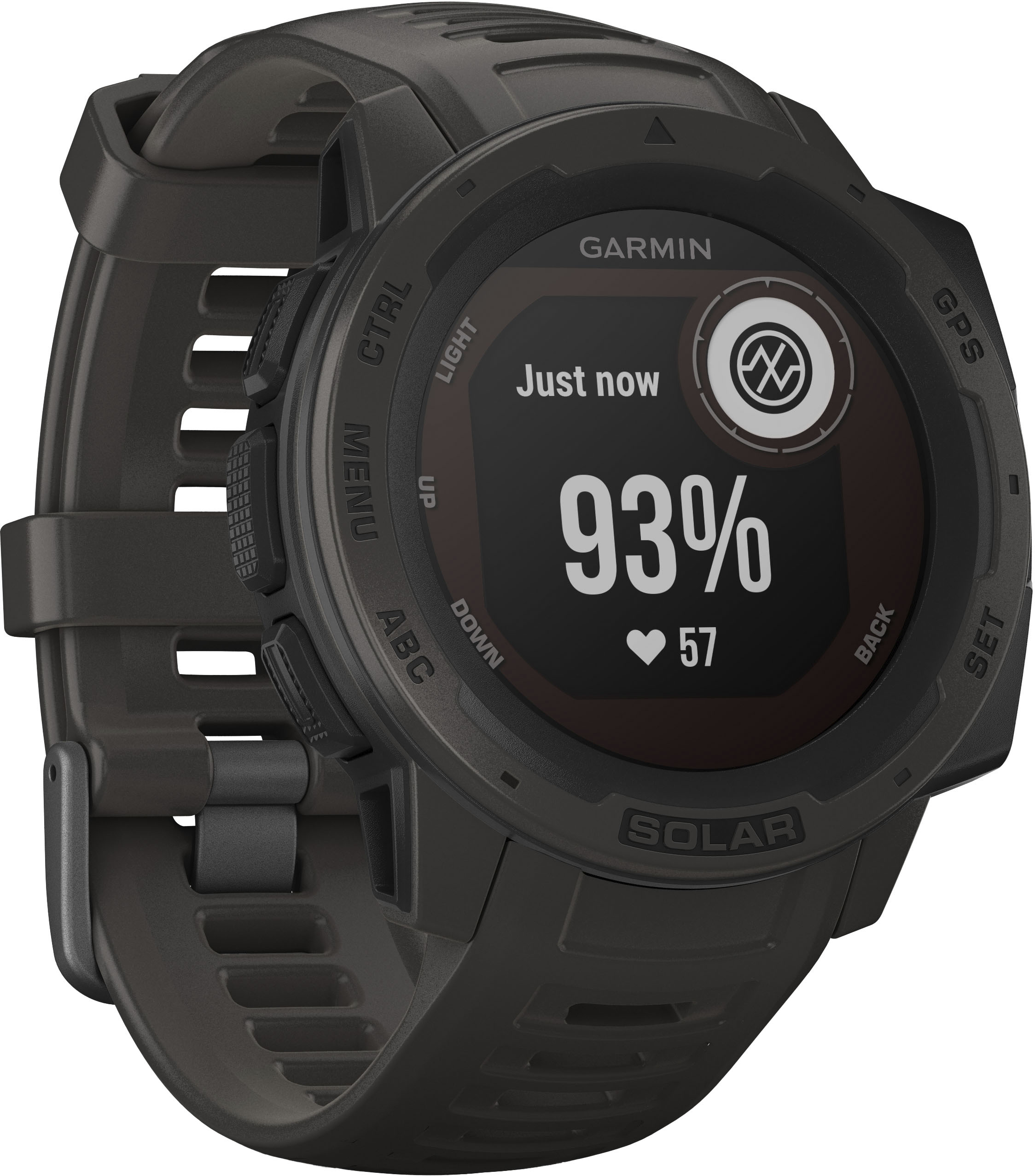 Garmin Forerunner 955 Solar GPS Smartwatch 47 mm Fiber-reinforced polymer  Whitestone 010-02638-01 - Best Buy