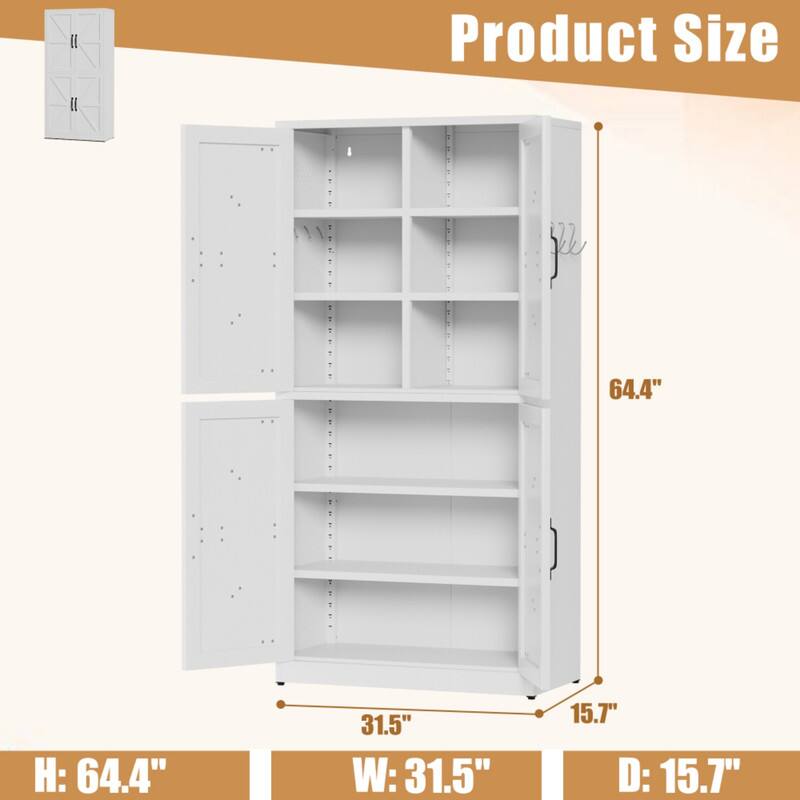 Product Size

H: 64.4"  
W: 31.5"  
D: 15.7"