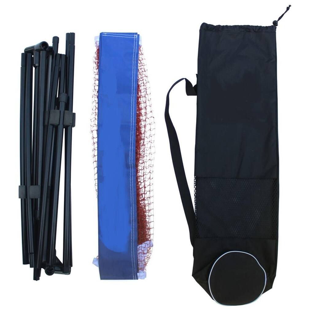 Alt View 3. Anysun - 14FT Portable Volleyball & Badminton Net System - Includes Carrying Bag & Frame. - Blue.