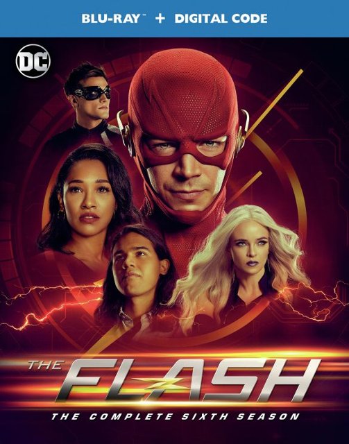 Front Standard. The Flash: The Complete Sixth Season [Blu-ray].