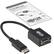 Alt View 18. Tripp Lite - 6" Display Adapter - Black.