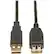 Front. Tripp Lite - 6' USB Type A-to-USB Type A Cable - Black.