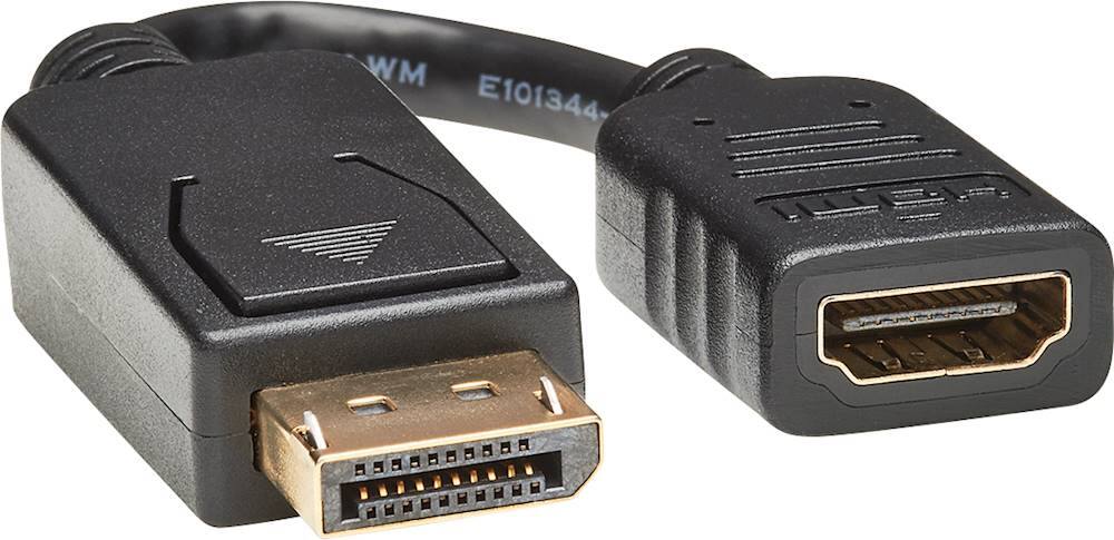 Alt View 11. Tripp Lite - DisplayPort to HDMI Passive Adapter - Black.