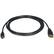 Front. Tripp Lite - 6' USB Type A-to-Mini-USB Cable - Black.