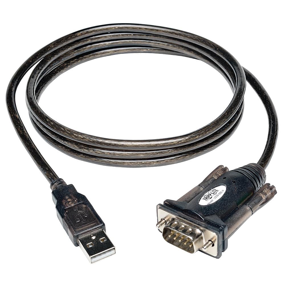 Alt View 11. Tripp Lite - Serial Adapter - Black.