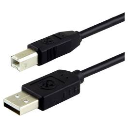 GE - 6' USB Type A-to-USB Type B Cable - Black