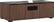 Angle. Salamander Designs - Siena 237 UST Cabinet for Integrated Epson LS500 - Medium Walnut.