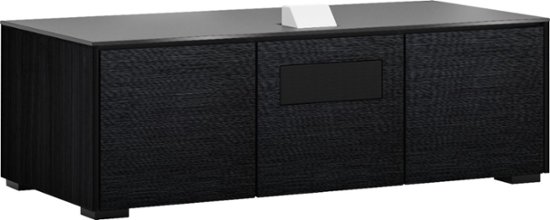 Angle Zoom. Salamander Designs - Chicago 237S Deep Cabinet - Black Oak.