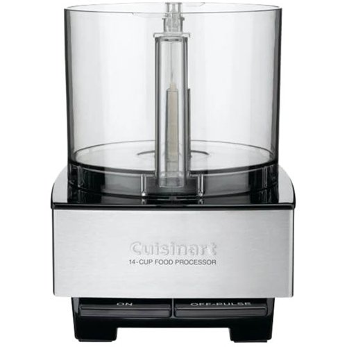 Cuisinart 14 Cup Brushed Stainless Steel Custom Food Processor 
