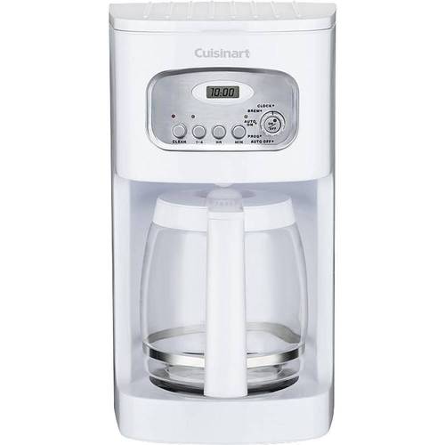 Cuisinart - 12-Cup Coffee Maker with Water Filtration - White