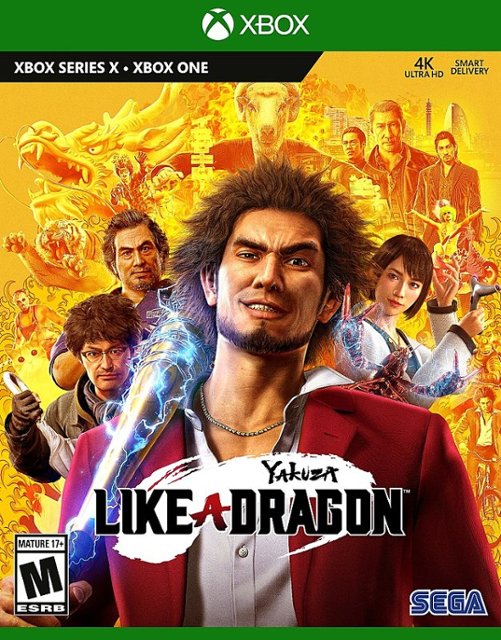 Front Zoom. Yakuza: Like a Dragon - Xbox One, Xbox Series X.