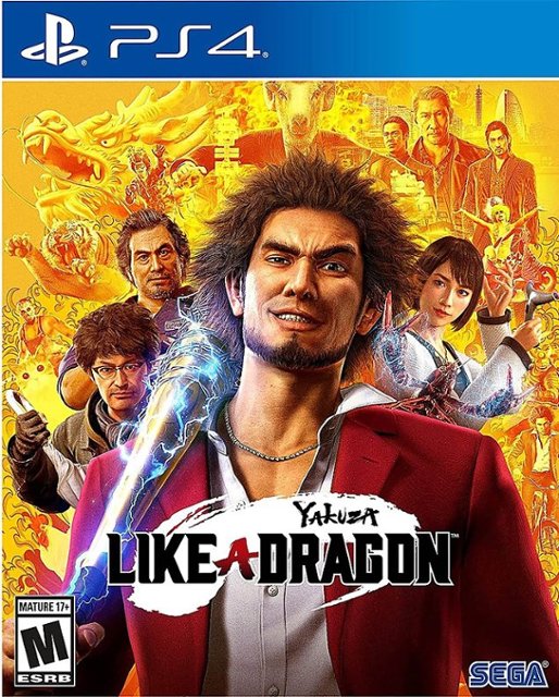 Front Zoom. Yakuza: Like a Dragon - PlayStation 4, PlayStation 5.