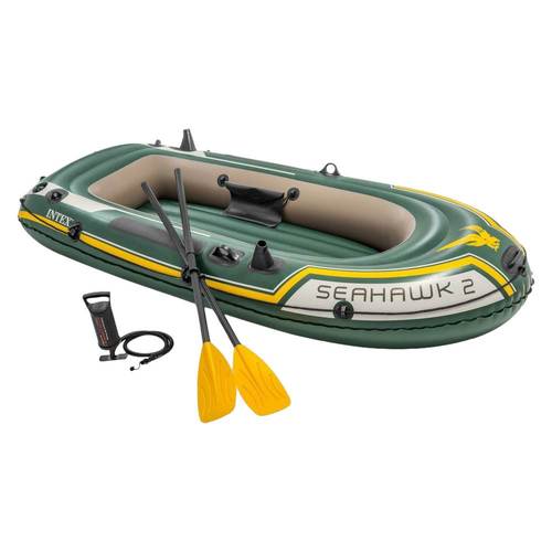 Intex - Seahawk 2 Inflatable Boat - Green