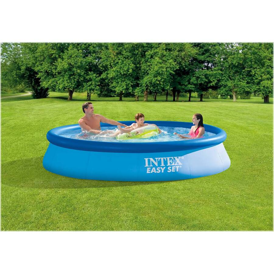 Blue Inflatable Intex Small Logo Intex Inflatable Pool Blue 28131EH - Best Buy