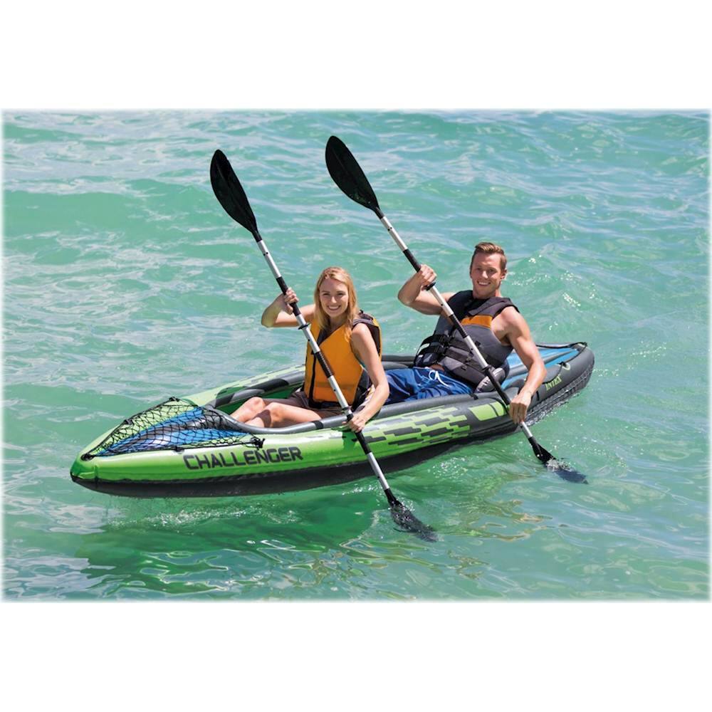 Alt View 11. Intex - Challenger K2 Kayak - Green.
