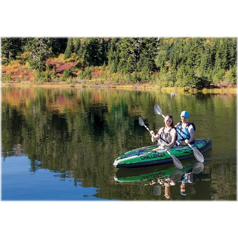 Alt View 13. Intex - Challenger K2 Kayak - Green.