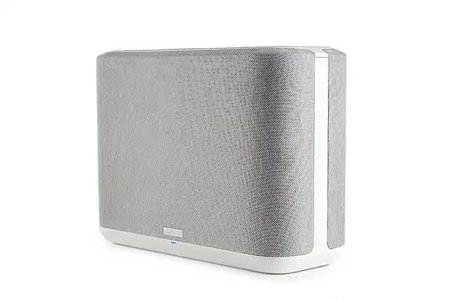 Front. Denon - Home 250 Wireless Speaker with HEOS Built-in AirPlay 2 and Bluetooth - White.