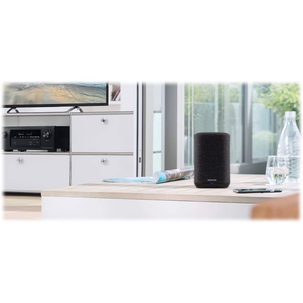 Alt View 13. Denon - Home 150 Wireless Speaker with HEOS Built-in AirPlay 2 and Bluetooth - Black.