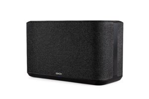 Denon - Home 350 Wireless Speaker with HEOS Built-in AirPlay 2 and Bluetooth - Black - Angle_Zoom
