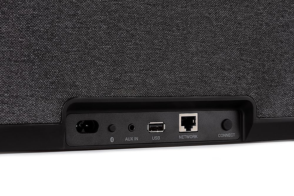 Left View: Sonos - Geek Squad Certified Refurbished One SL Wireless Smart Speaker - Black