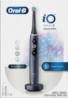 Oral-B - iO Series 7 Connected Rechargeable Electric Toothbrush - Onyx Black - Angle_Zoom