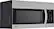 Angle. LG - 1.7 Cu. Ft. Over-the-Range Microwave with EasyClean - Stainless Steel.