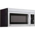 Angle Zoom. LG - 1.8 Cu. Ft. Over-the-Range Microwave with Sensor Cooking - Stainless steel.