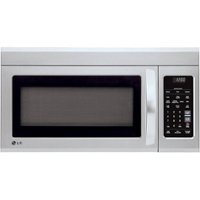 LG - 1.8 Cu. Ft. Over-the-Range Microwave with Sensor Cooking and EasyClean - Stainless Steel - Front_Zoom