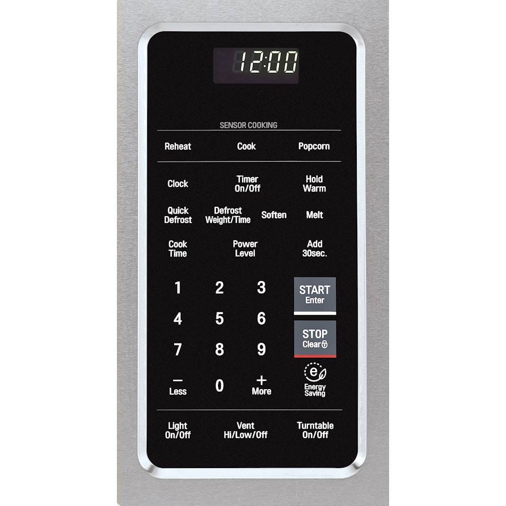 Alt View 1. LG - 1.8 Cu. Ft. Over-the-Range Microwave with Sensor Cooking and EasyClean - Stainless Steel.