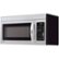 Left Zoom. LG - 1.8 Cu. Ft. Over-the-Range Microwave with Sensor Cooking - Stainless steel.