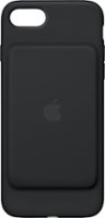 Apple - Geek Squad Certified Refurbished iPhone 7 Smart Battery Case - Black - Front_Zoom