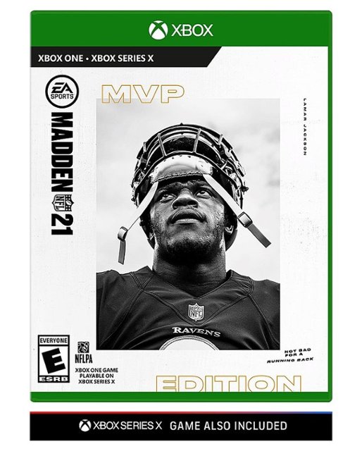 Front Zoom. Madden NFL 21 MVP Edition - Xbox One, Xbox Series X.