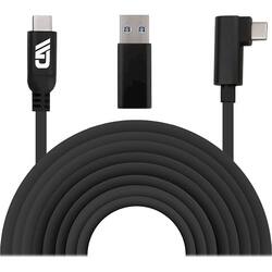 Insignia™ Extra-long 15' USB-C Charge and Play Cable for PlayStation 5  DualSense controllers and other USB devices White/Black/Blue NS-PS515PC4 -  Best Buy