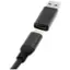 Alt View 11. CASEMATIX - 13’ Charge-And-Sync Cable For PC Gaming On Meta Quest 3, 2 and Pro VR Headset - Black.