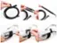 Alt View 17. CASEMATIX - 13’ Charge-And-Sync Cable For PC Gaming On Meta Quest 3, 2 and Pro VR Headset - Black.