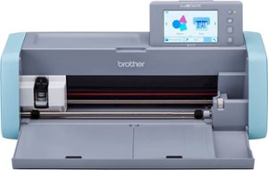 Brother - ScanNCut DX SDX125 Electronic Cutting Machine with Built-in Scanner - Grey/Aqua - Alt_View_Zoom_11