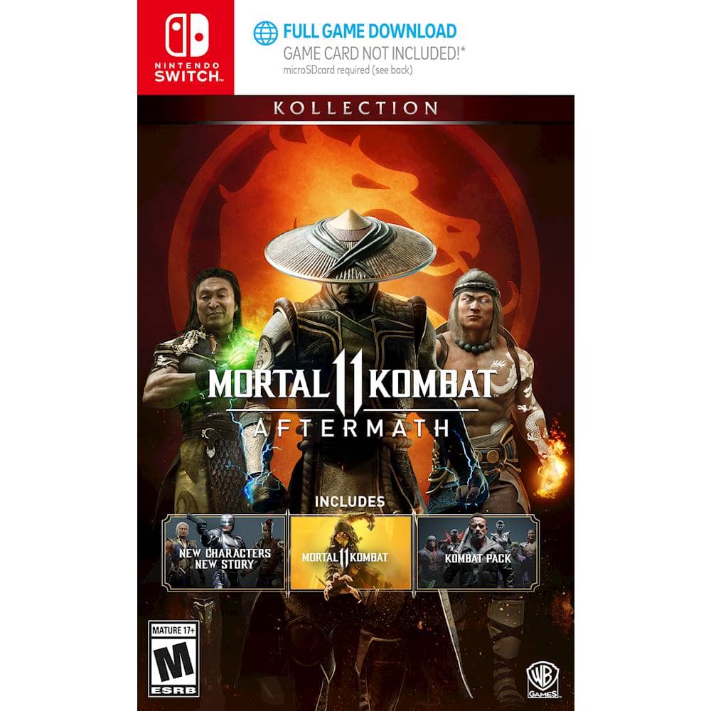 Front. WB Games - Mortal Kombat 11 Aftermath Kollection.