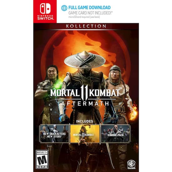 Mortal Kombat 11 Aftermath Kollection Nintendo Switch 1000761990 Best Buy