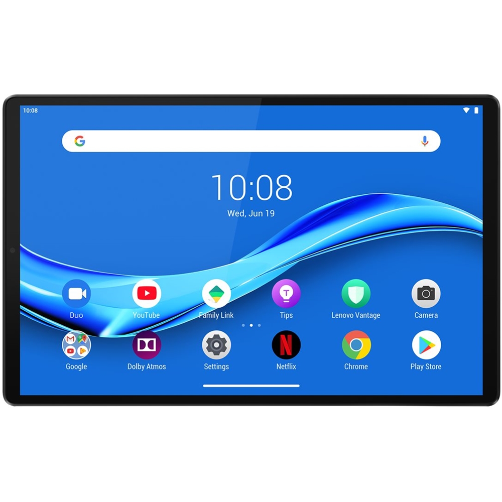 Lenovo Smart Tab M10 Fhd Plus With The Google Assistant 10 3 Tablet 64gb Iron Gray Za5w0146us Best Buy