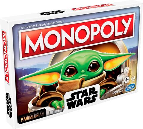 Monopoly - The Child Edition Gioco Da Tavolo – Edizione The Mandalorian Con Gettoni Baby Yoda