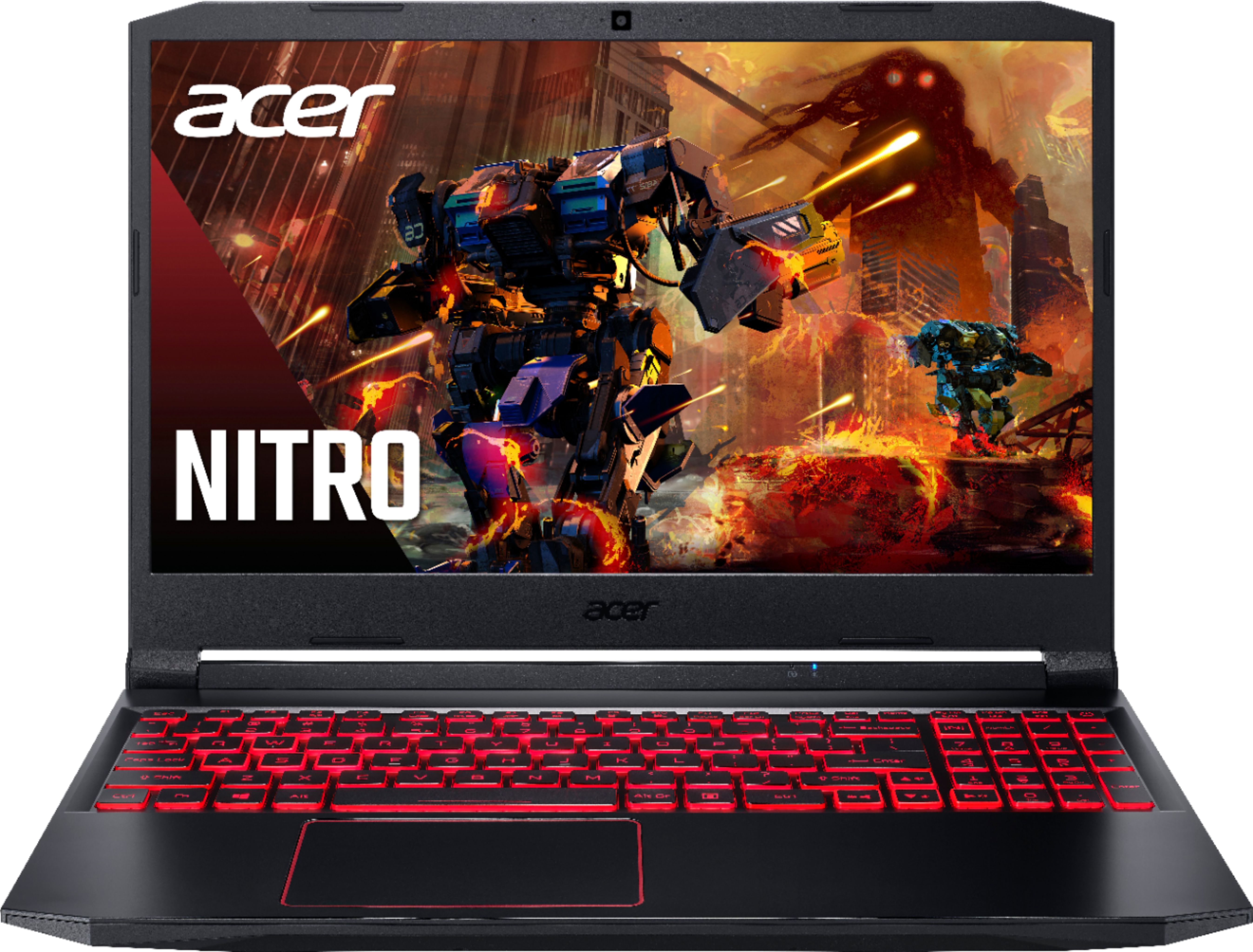 Tåre Samler blade tiggeri Acer Nitro 5 15.6" Laptop Intel Core i5 8GB Memory NVIDIA GeForce GTX 1650  256GB SSD Obsidian Black AN515-55-53AG - Best Buy