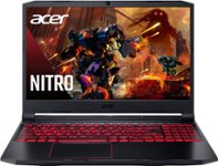 Front Zoom. Acer - Nitro 5 15.6" Laptop - Intel Core i5 - 8GB Memory - NVIDIA GeForce GTX 1650 - 256GB SSD - Obsidian Black.