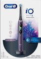 Angle Zoom. Oral-B - iO Series 8 Connected Rechargeable Electric Toothbrush - Violet Ametrine.