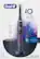 Angle. Oral-B - iO Series 8 Connected Rechargeable Electric Toothbrush - Violet Ametrine.